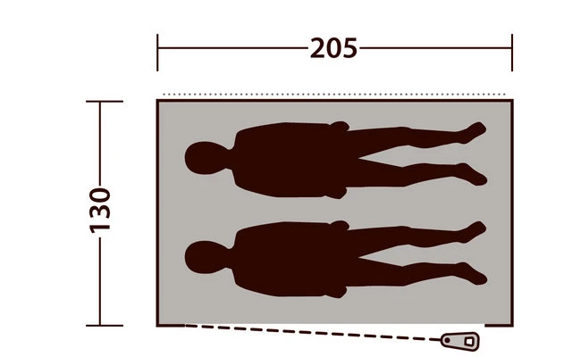 Tente Intérieure Autoportante Outwell Bleue 8 Tente Intérieure Autoportante Outwell Bleue – Image 6