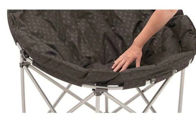 Outwell Casilda Chaise Demi-lune XL Noire 3 Outwell Casilda Chaise Demi-lune XL Noire