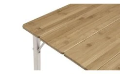 Outwell Table Custer Avec Plateau En Bambou S