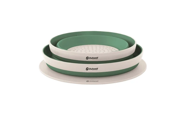Outwell Collaps Bol Et Set De Passoire Shadow Green 5 Outwell Collaps Bol Et Set De Passoire Shadow Green – Image 3