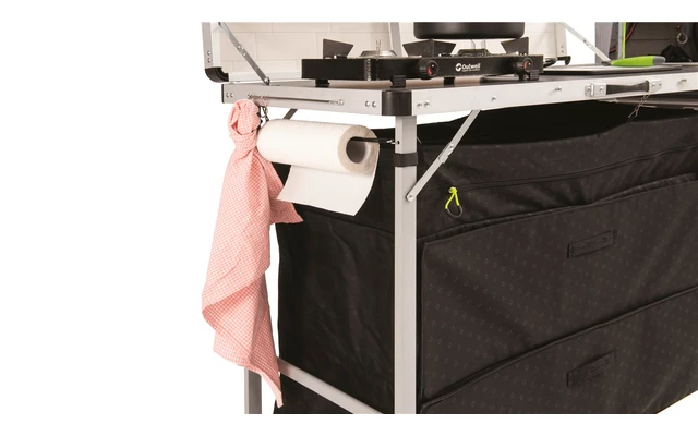 Outwell Magante Kitchen Unit Armoire De Cuisine Avec Plan De Travail 136 X 54 X 90/140 Cm 5 Outwell Magante Kitchen Unit Armoire De Cuisine Avec Plan De Travail 136 X 54 X 90/140 Cm – Image 3