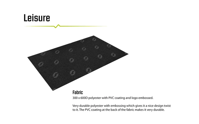 Chaise De Camping Outwell Campo XL Noire 5 Chaise De Camping Outwell Campo XL Noire – Image 3