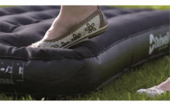 Outwell Classic Matelas Gonflable Avec Oreiller Et Pompe Single 185 X 75 Cm Noir