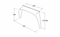 Outwell Tente Lounge Vehicle Connection L