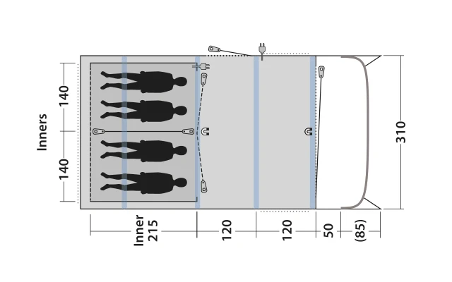 Outwell Avondale 4PA 8 Outwell Avondale 4PA – Image 6