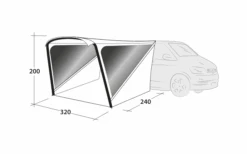 Outwell Tente Touring Shelter Air -Outwell Magasin 823676 5319677